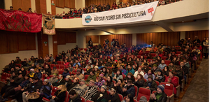 Realizaron multitudinario encuentro ciudadano por la defensa de la Norma Secundaria del Río Valdivia